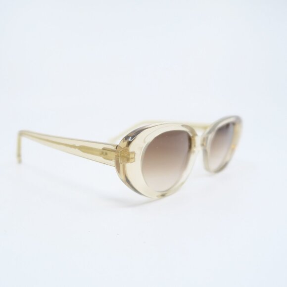 Nathalie Blanc JUSTINE Champagne Brown Lenses, Oval, New Women\'s Sunglasses. main image 5
